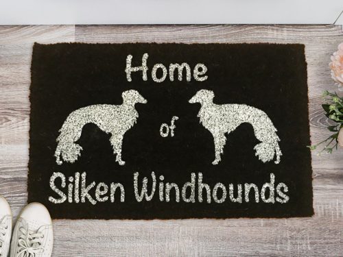 Fußmatte mit Silken Windhound