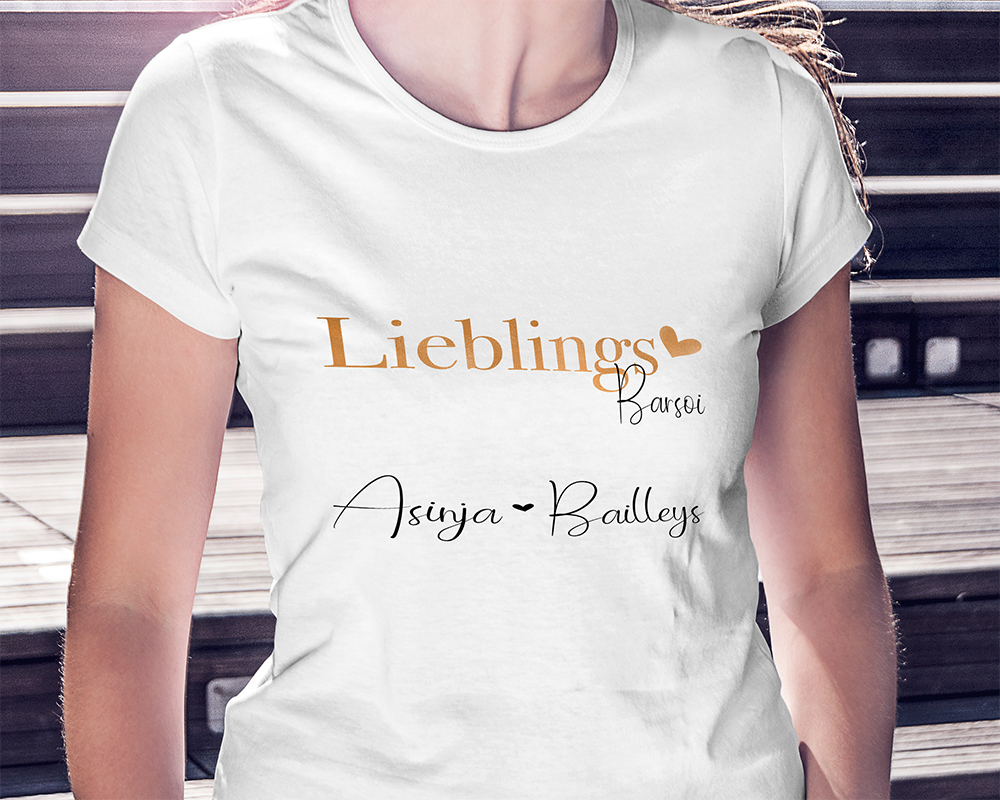 lieblings windhund t-shirt