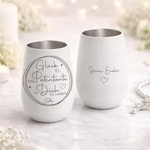 personalisiertes windlicht glück ist eine patentante wie dich zu haben