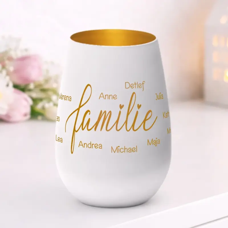 personalisiertes windlicht familie personalisiertes windlicht familie