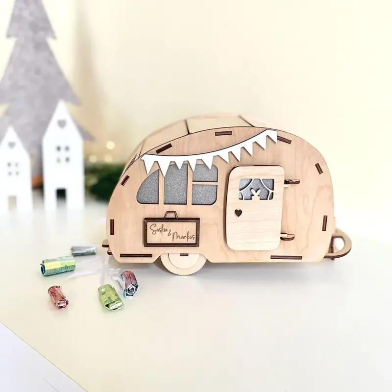 Geldgeschenk Wohnwagen