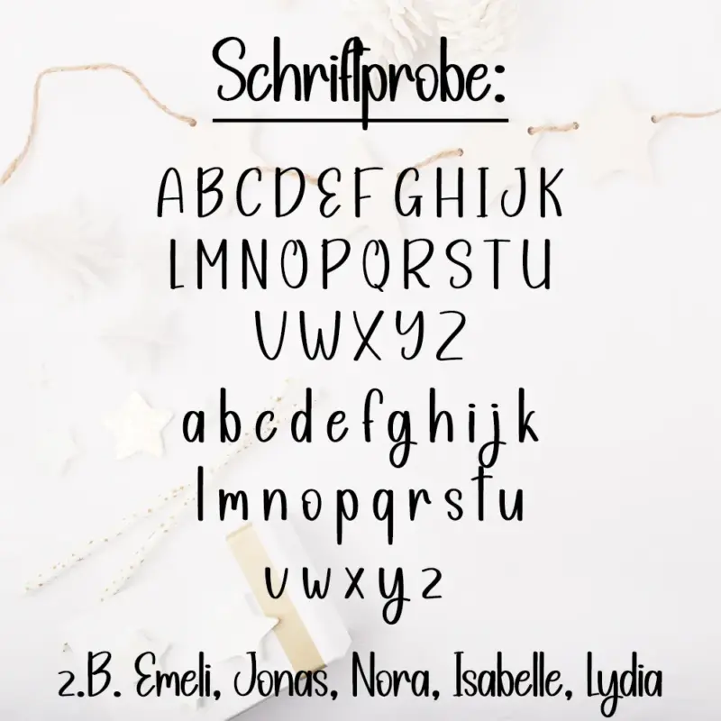 personalisiertes windlicht lehrer:innen mit weihnachtsgruß