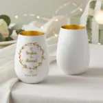 romantisches Windlicht zur Hochzeit