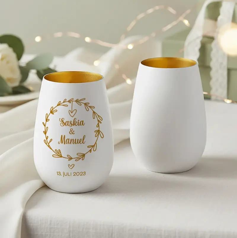 romantisches Windlicht zur Hochzeit