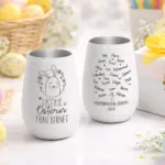 personalisiertes oster windlicht für lehrerin mit namen