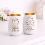 graviertes windlicht ostergeschenk großeltern personalisiert